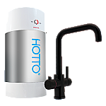 Hotto Solo 8L Quadro zwart inclusief montage Hotto Solo 8L Quadro zwart inclusief montage
