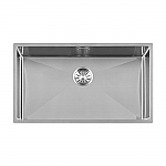 Lorreine R series spoelbak 74x40cm vlakinbouw, opbouw, onderbouw RVS 74R Lorreine R series spoelbak 74x40cm vlakinbouw, opbouw, onderbouw RVS 74R