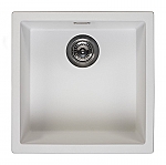 Reginox Amsterdam 40 spoelbak 46x46cm Pure White R32305
