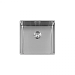 Lorreine Slim Series spoelbak 40x40cm RVS 40SL1016