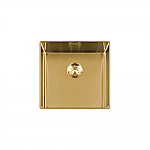 Lorreine Slim Series spoelbak 40x40cm gold 40SL1016-GOLD