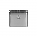 Lorreine Slim Series spoelbak 45x40cm RVS 45SL1016