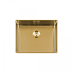Lorreine Slim Series spoelbak 50x40cm gold 50SL1016-GOLD