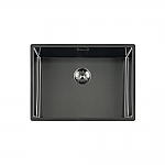 Lorreine Royal series spoelbak 55x40cm gun metal