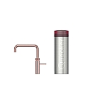Quooker Fusion square rose koper met Combi+ reservoir