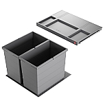 Hailo Allegro 350 afvalsysteem 56 liter (28 + 28) Hailo Allegro 350 afvalsysteem 56 liter (28 + 28)