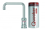 Quooker Classic Nordic single tap square RVS met Combi+ reservoir