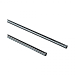 Kesseböhmer Relingsysteem Linero 8036 Stang 600 mm kleur Chroom Kesseböhmer Relingsysteem Linero 8036 Stang 600 mm kleur Chroom