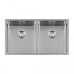 Lorreine Superplug series spoelbak 34+34x40cm RVS 3434SP