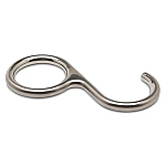 Relingsysteem Maksi Schuifhaak S-822-B kleur Rvs