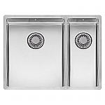Reginox New York 34x40+18x40 (L) vlakbouw spoelbak R27806
