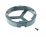 Hera LED Inbouw R-55 Opbouwring kleur Rvs-Look LVOR55I