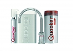 Quooker Cube Classic Nordic single tap round RVS met Combi reservoir Quooker Cube Classic Nordic single tap round RVS met Combi reservoir