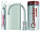 Quooker Cube Classic Nordic single tap round RVS met Combi+ reservoir Quooker Cube Classic Nordic single tap round RVS met Combi+ reservoir