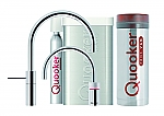 Quooker Cube Nordic Twintaps round chroom met Pro3 reservoir