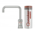 Quooker Classic Nordic single tap square RVS met Pro3 reservoir 