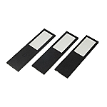 Six Big Emotion 24V led set 3 spots zwart Six Big Emotion 24V led set 3 spots zwart