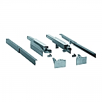 Kesseb�hmer Inbouw Accessoire Werkblad-Uittreksysteem 5123 kleur Zilvergrijs